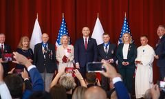 Nawrocki w "amerykańskiej Częstochowie". Razem z Polonią