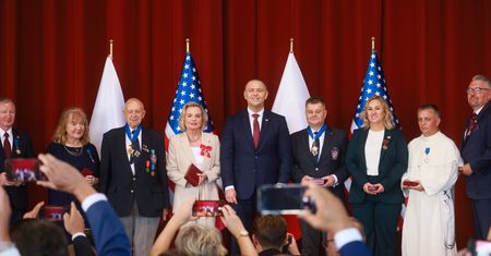 Nawrocki w "amerykańskiej Częstochowie". Razem z Polonią