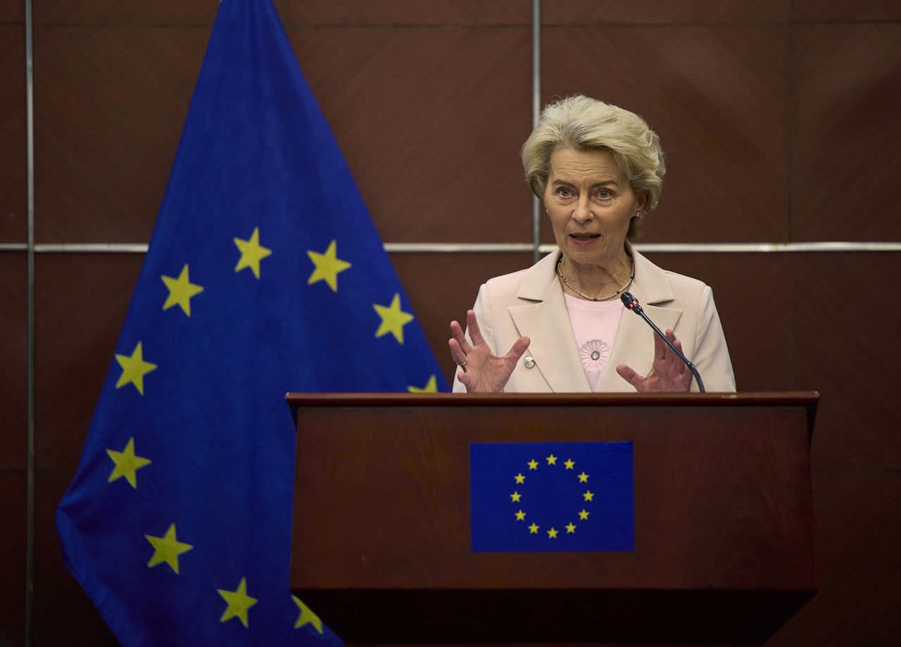 Szefowa Komisji Europejskiej Ursula von der Leyen