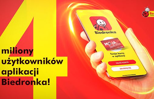 Aplikację Biedronki ma już cztery miliony Polaków