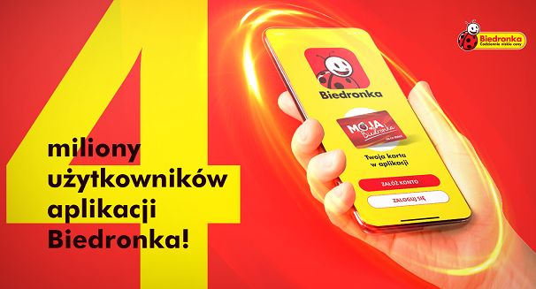Aplikację Biedronki ma już cztery miliony Polaków