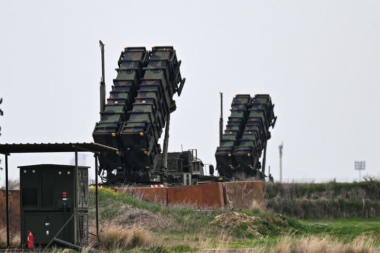 ADANA, TURKIYE - FEBRUARY 19: Spanish Defense Minister Margarita Robles (not seen) visits the 10th Main Jet Base Command on the occasion of the 10th anniversary of the deployment of Patriot air defense systems at Incirlik Base in Adana, Turkiye on February 19, 2025. (Photo by Eren Bozkurt/Anadolu via Getty Images)