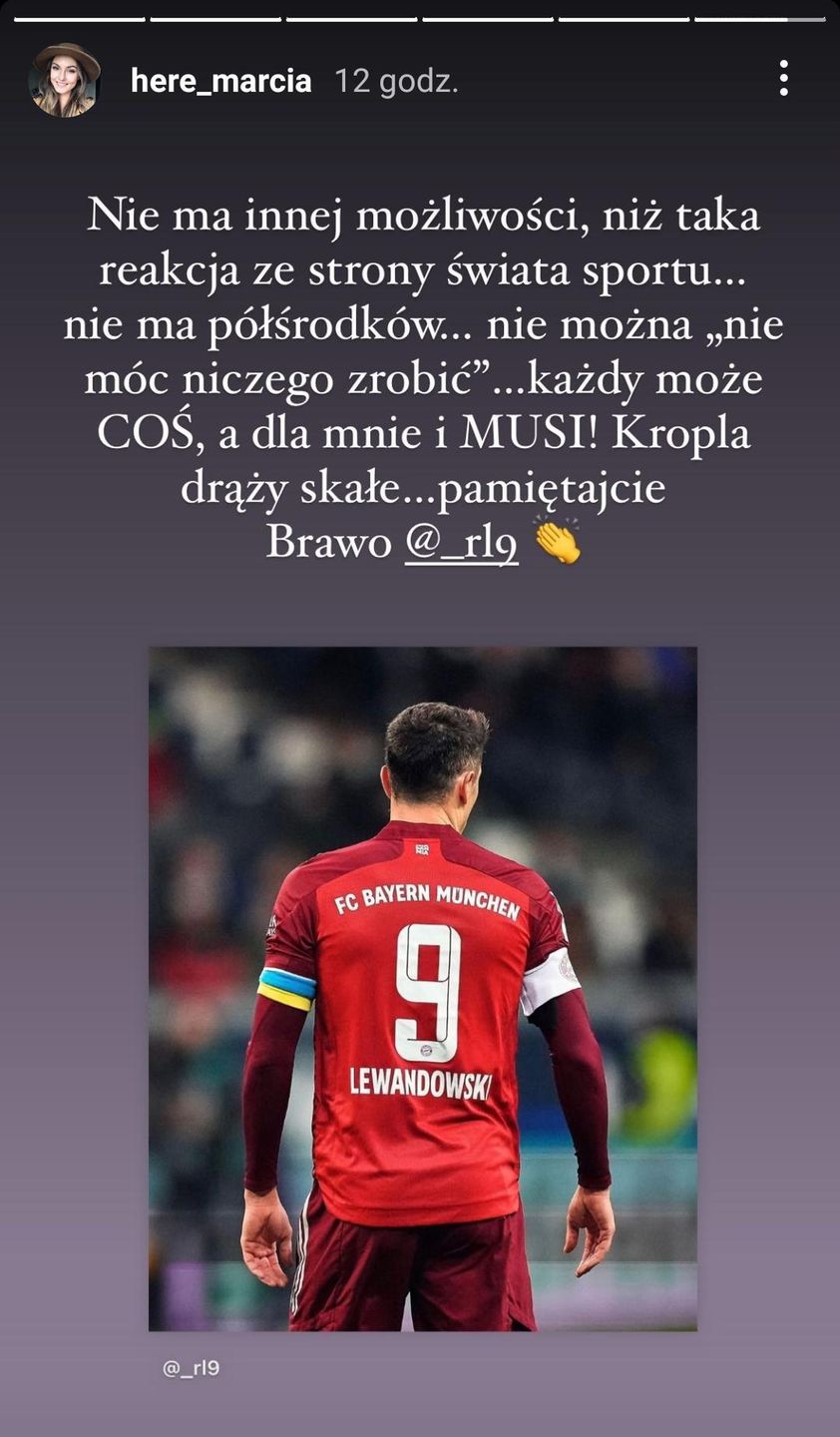 Reakcja Martyny Grajber