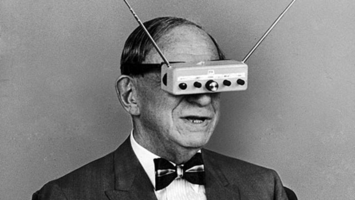 Archibald Montgomery Low (1888-1956) i jego okulary do TV