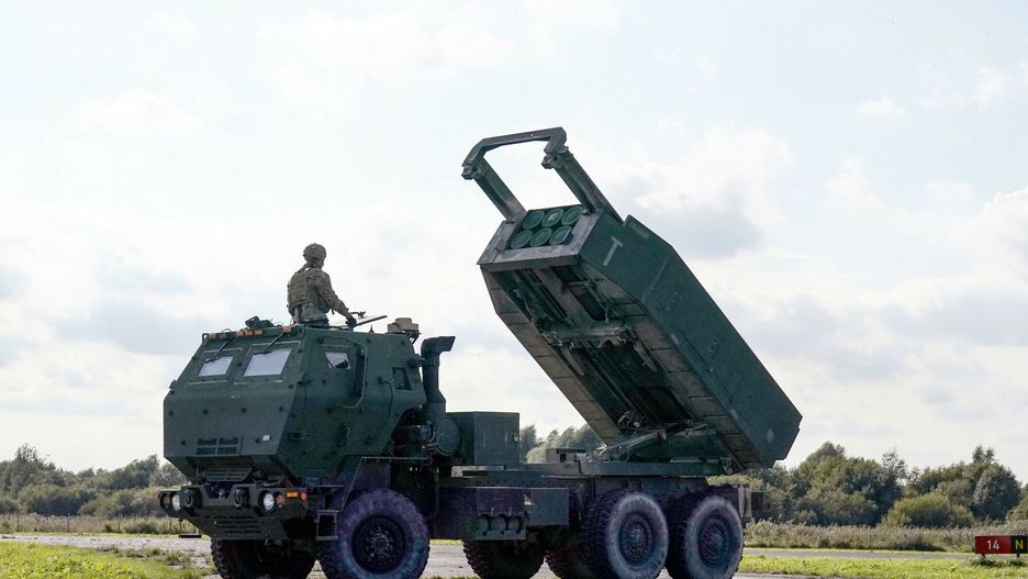 HIMARS podczas ćwiczeń wojskowych w Łotwie