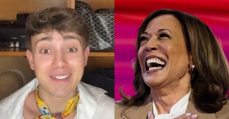Tiktoker analizuje styl Kamali Harris: "Modowy fenomen. Wyobrażacie sobie polityka w Polsce w stylizacji od Schiaparelli?" (WIDEO)