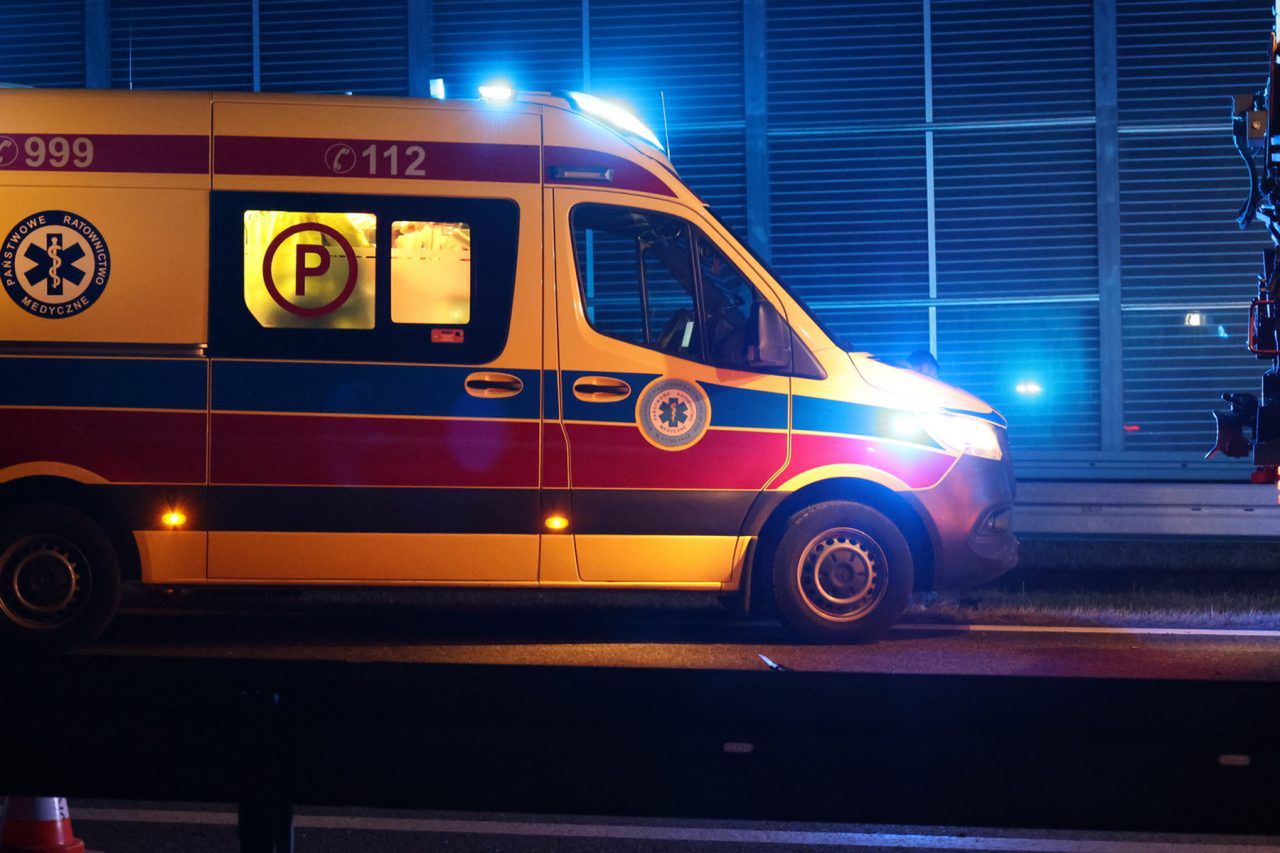 Lubuskie: Tragiczny wypadek na S3. Zginął kierowca ciężarówki, ranny policjant