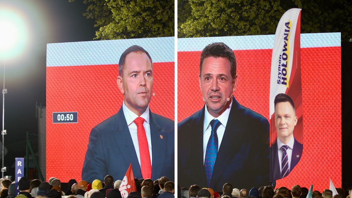 Nawrocki skierował pytanie do Trzaskowskiego