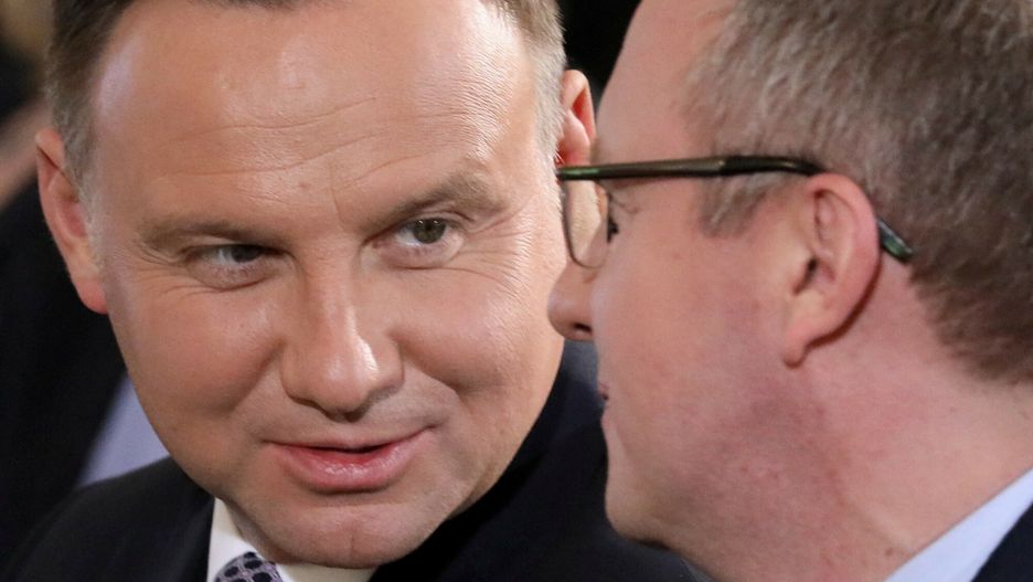Andrzej Duda i Krzysztof Szczerski