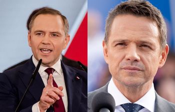 Trzaskowski wygrał w Tworkach, Nawrocki w Choroszczy