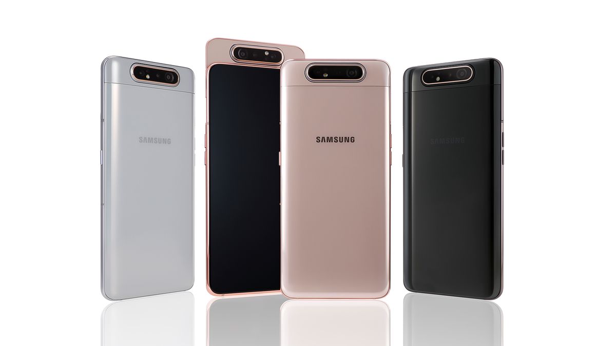 Samsung A80 z nietypowym mechanizmem aparatu, fot. materiały prasowe