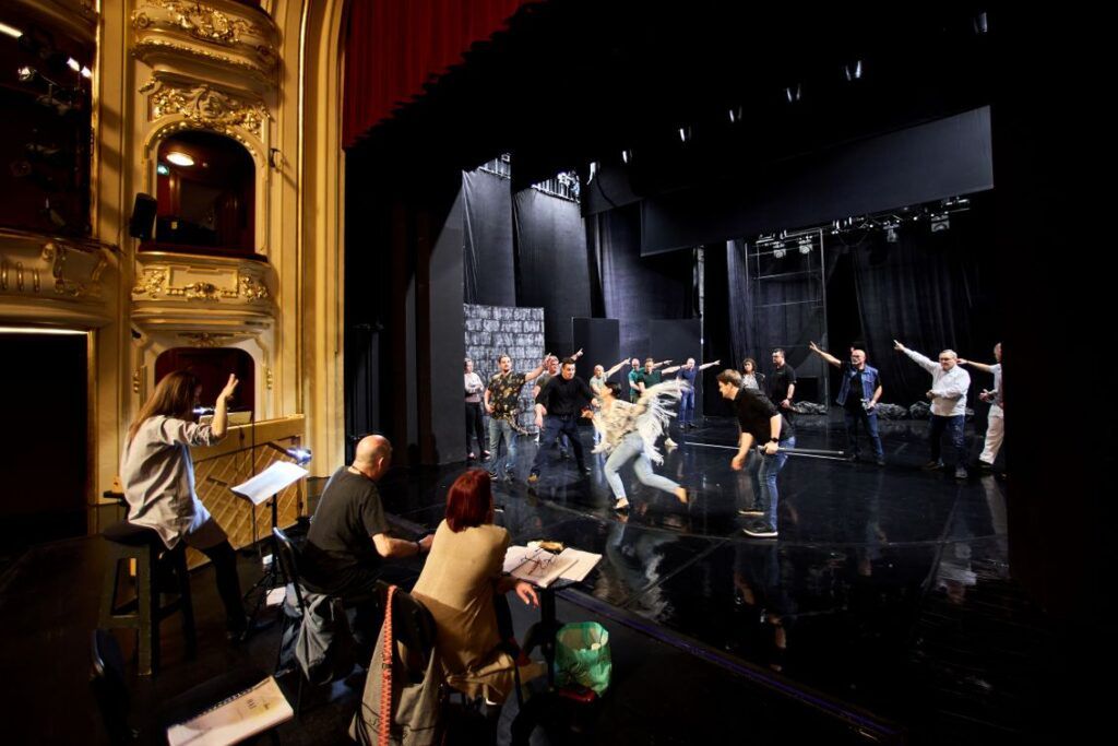 Próby do nowej inscenizacji „Halki” w Operze Śląskiej © Karol Fatyga