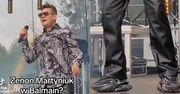 Zenek Martyniuk paraduje po scenie w butach Balmain za 4,5 tys. złotych. Internauci rozbawieni: "Co to za żelazka?!"