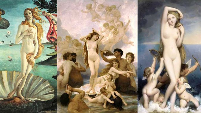 Dawne muzy malarzy przedstawione we współczesny sposób [galeria] 1