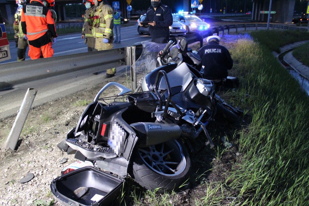 Warszawa. Coraz więcej motocyklistów ginie na drogach. Policja apeluje o rozwagę