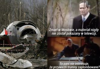 "Gazeta Wyborcza" pokazała ZWIASTUN FILMU O KATASTROFIE SMOLEŃSKIEJ! "Wierzy pani w te brednie? Zrobili badania DNA?"