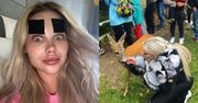 Ewe0na w FUTRZE pozuje z sarną. Fani burzą się: "TROCHĘ SŁABO z twojej strony"