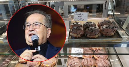 Poszliśmy na pączki do kawiarni o. Rydzyka. Smak nas zaskoczył