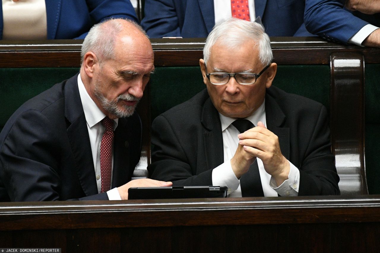 Antoni Macierewicz i Jarosław Kaczyński