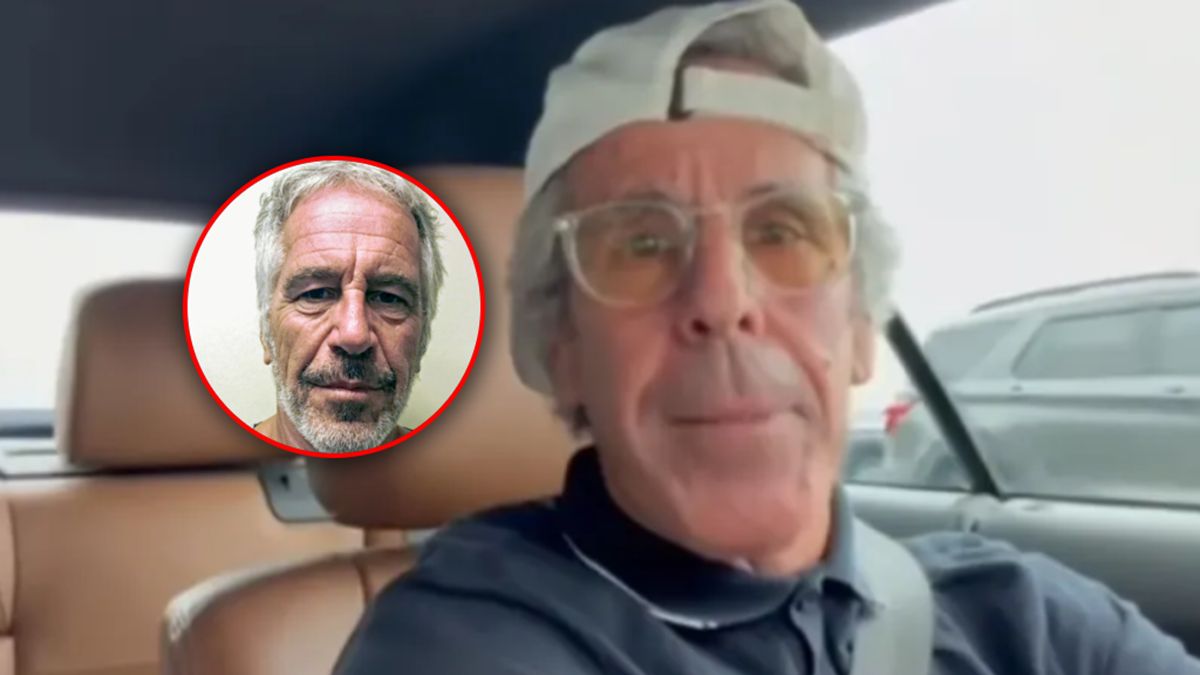 Sobowtór Epsteina zabrał głos.