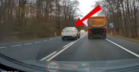 "Na zakazie i na czołówkę". BMW nagrane. Burza w sieci