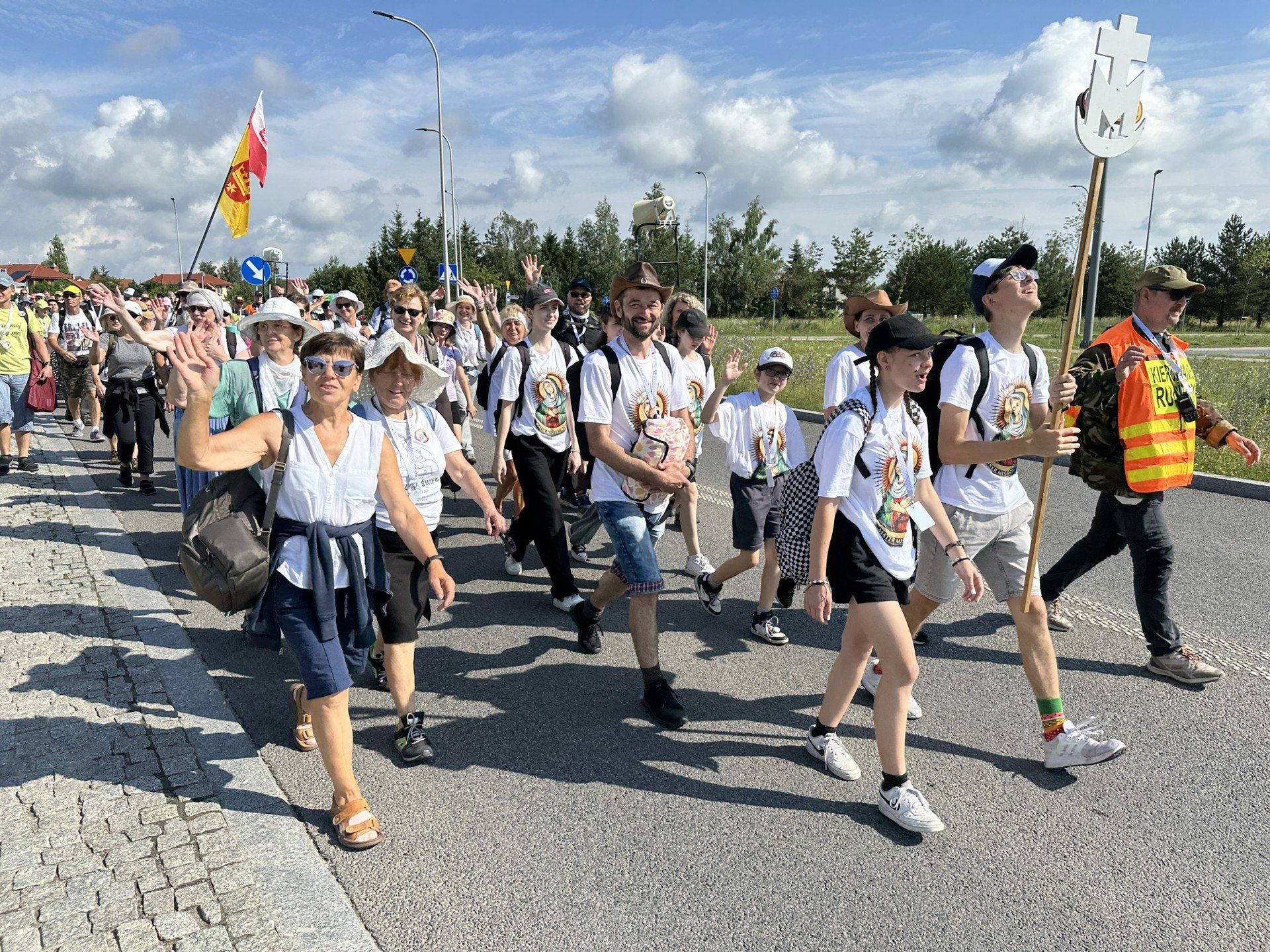 Pielgrzymka wyruszyła we wtorek, 15 lipca. Do Wilna dotrą 24 lipca