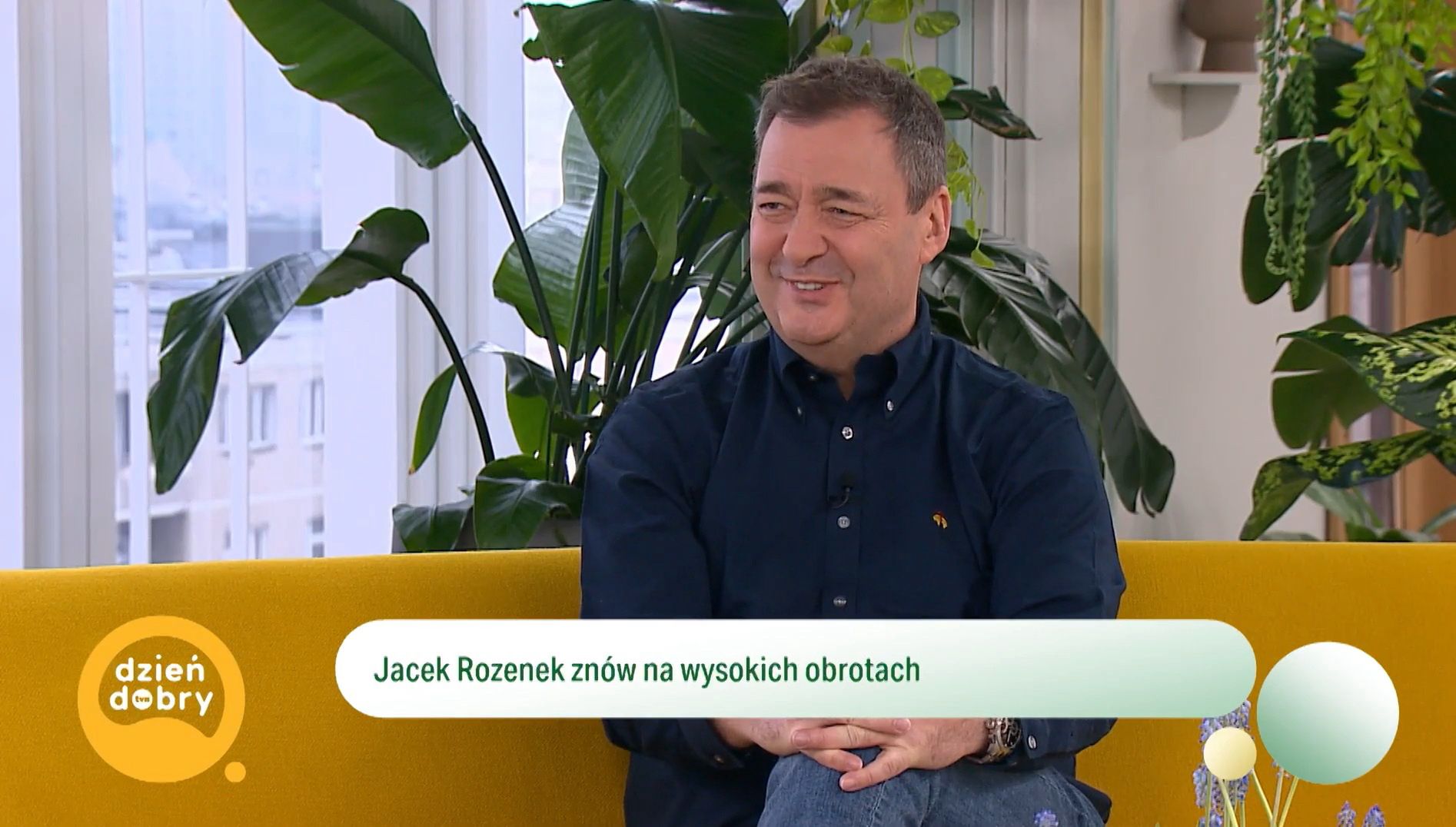 Jacek Rozenek w "Dzień dobry TVN"