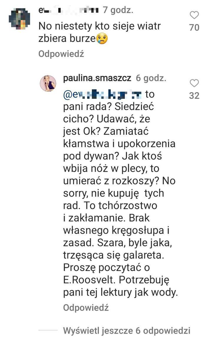Paulina Smaszcz znowu o Kurzopkach