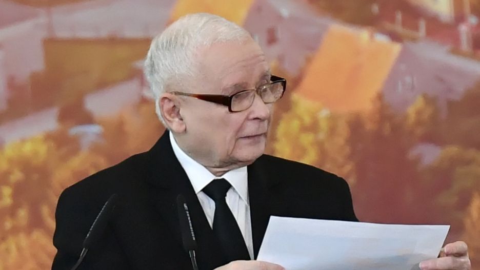 Jarosław Kaczyński w Janowie Lubelskim