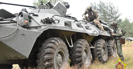 Siły Wagnera przy granicy z Polską. Rozpoczęły się ćwiczenia z armią białoruską na poligonie w okolicy miejscowości Brześć