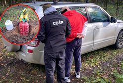 Zamiast grzybów zbierał w lesie narkotyki