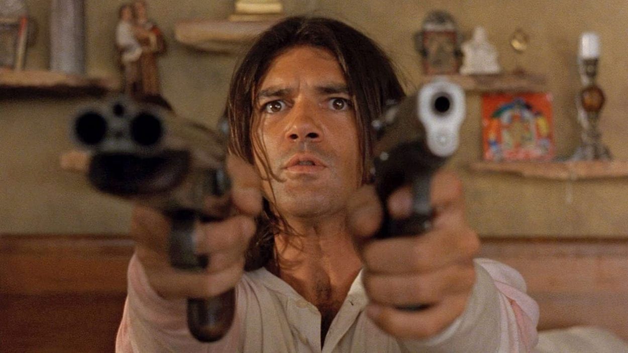 Antonio Banderas w "Desperado", 1995 r.