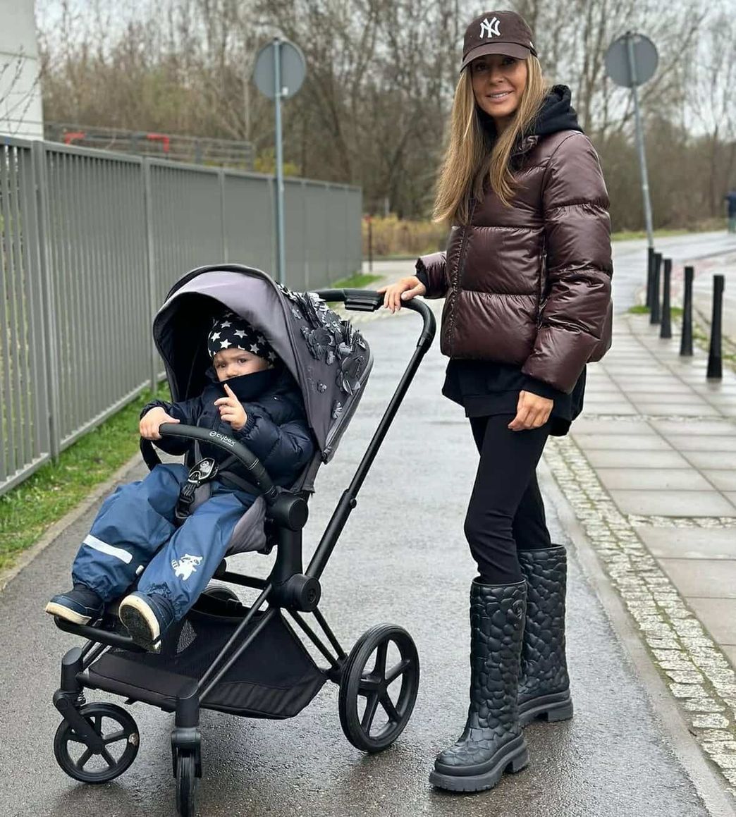 Małgorzata Rozenek-Majdan i Henio