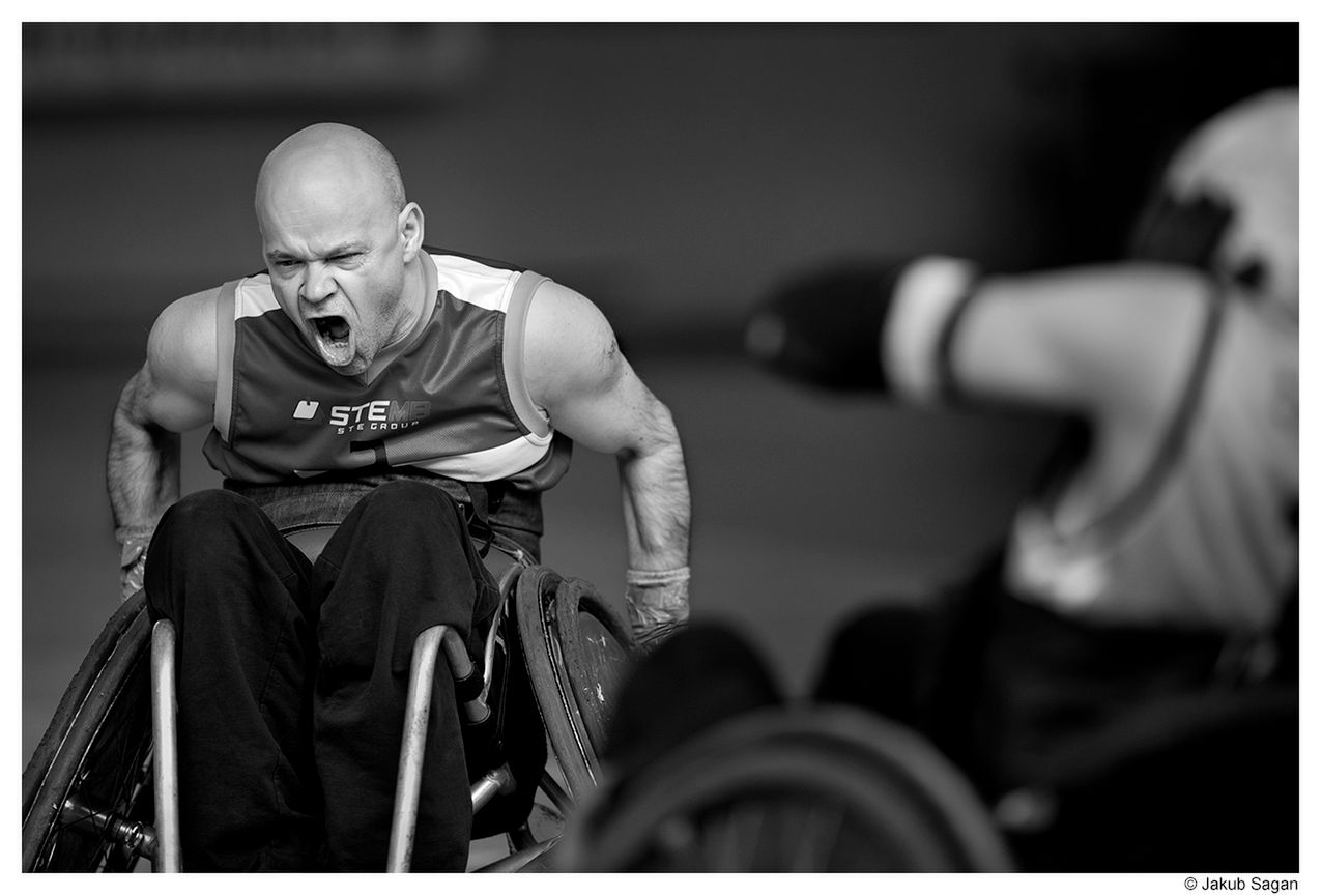 Murderball, czyli rugby na wózkach na zdjęciach Jakuba Sagana 3