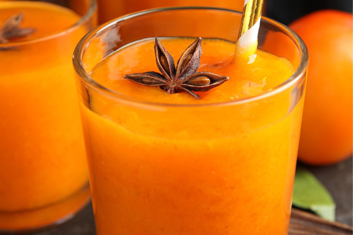 Autumn smoothie boosts immunity and gut health