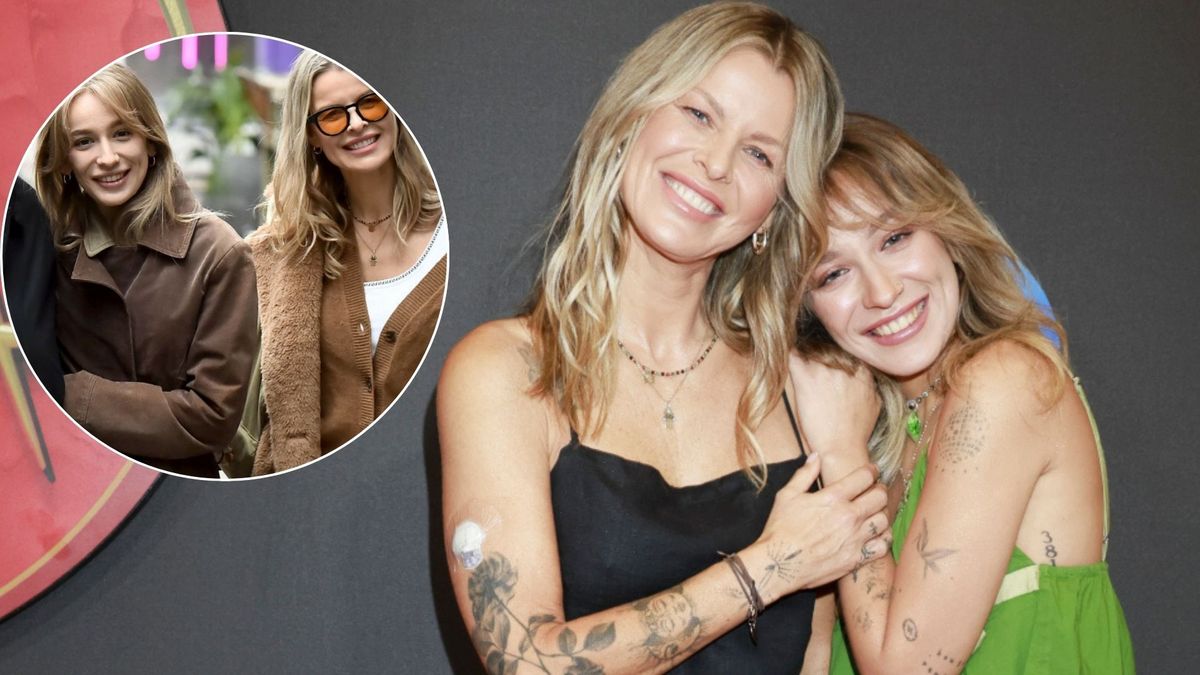 Mandaryna z dziećmi przed studiem DDTVN