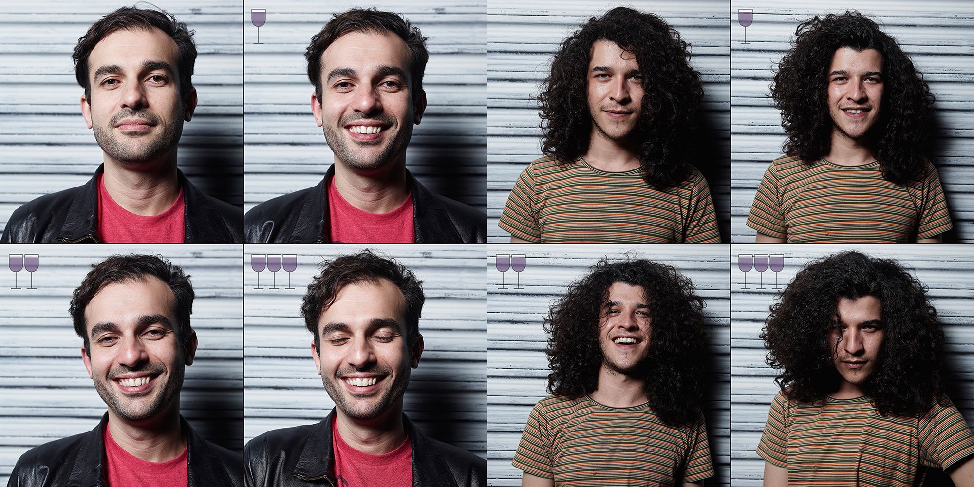 Zastanawialiście się kiedyś jak wyglądacie po 1, 2 i 3 lampkach wina? 8