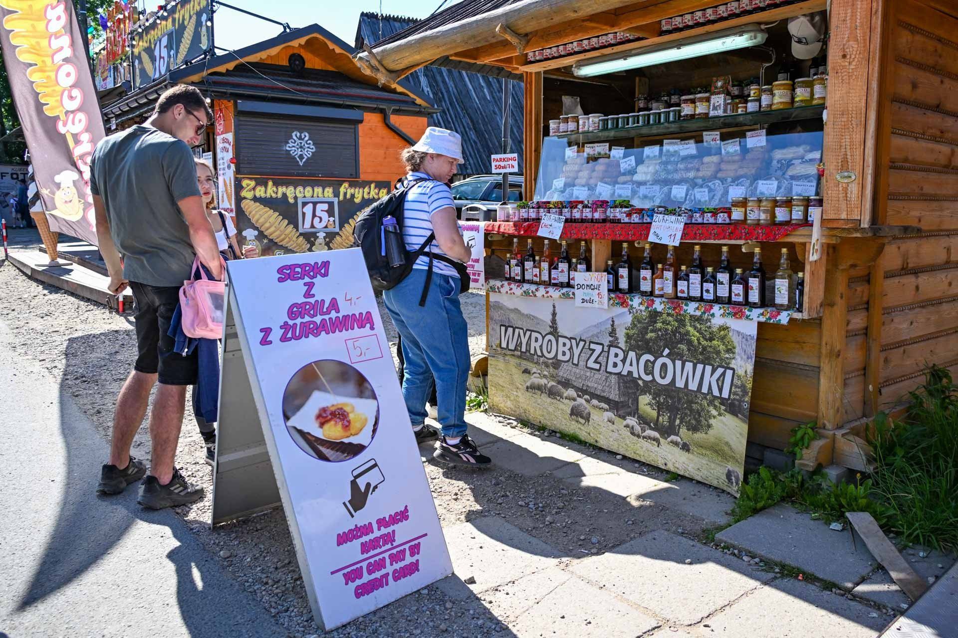 Tłum turystów na Gubałówce