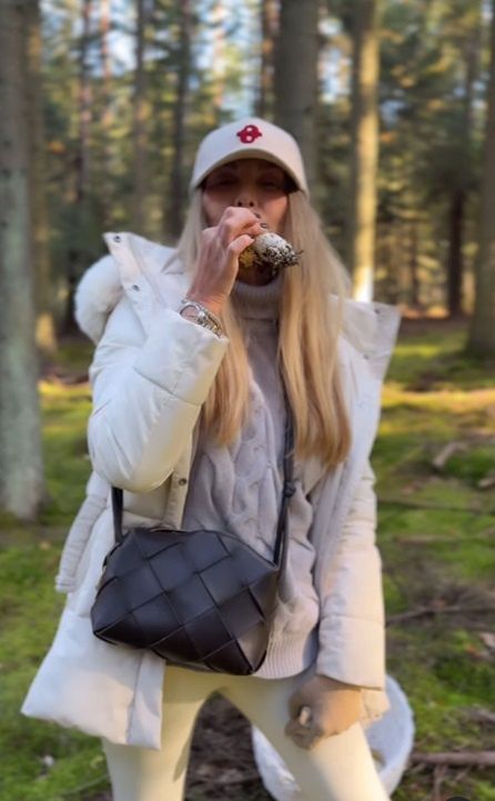 Hanna Lis na grzybach