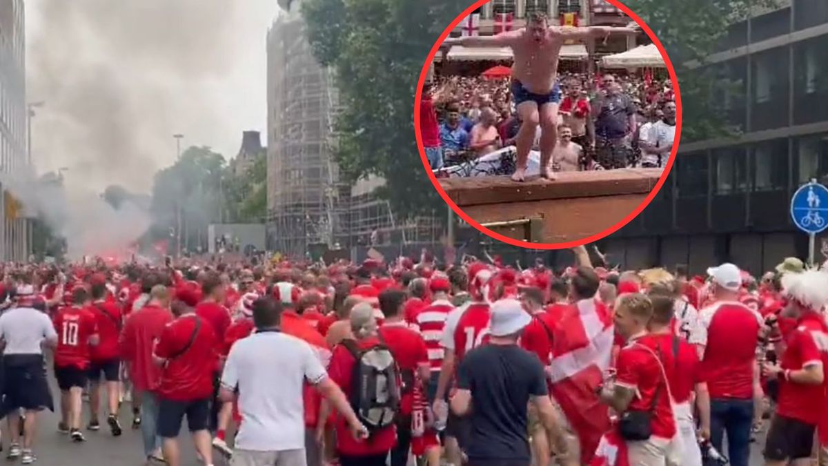 Angielscy kibice przed meczem z Danią. Szaleństwo poza granice wyobraźni!