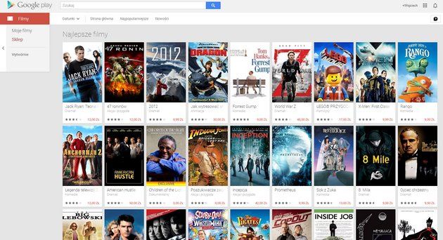 Filmy Google Play baza