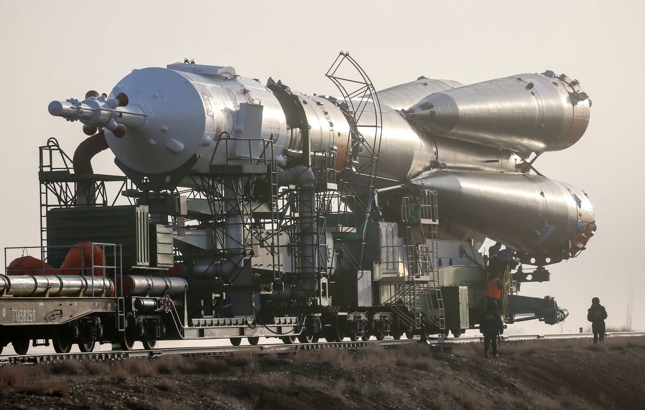 Rakieta Sojuz-FG wyniosła na orbitę statek Soyuz MS-08 w 2018 roku