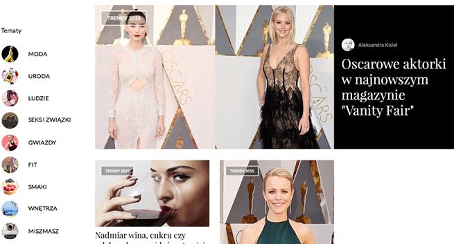 Kobieta.wp.pl w nowej, magazynowej wersji jako aplikacja webowa