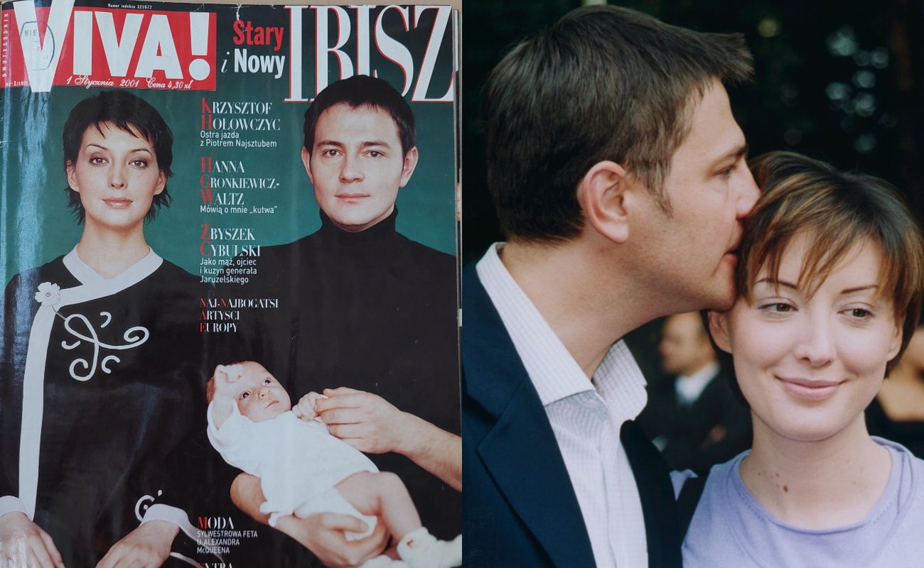 Krzysztof Ibisz z pierwszą żoną