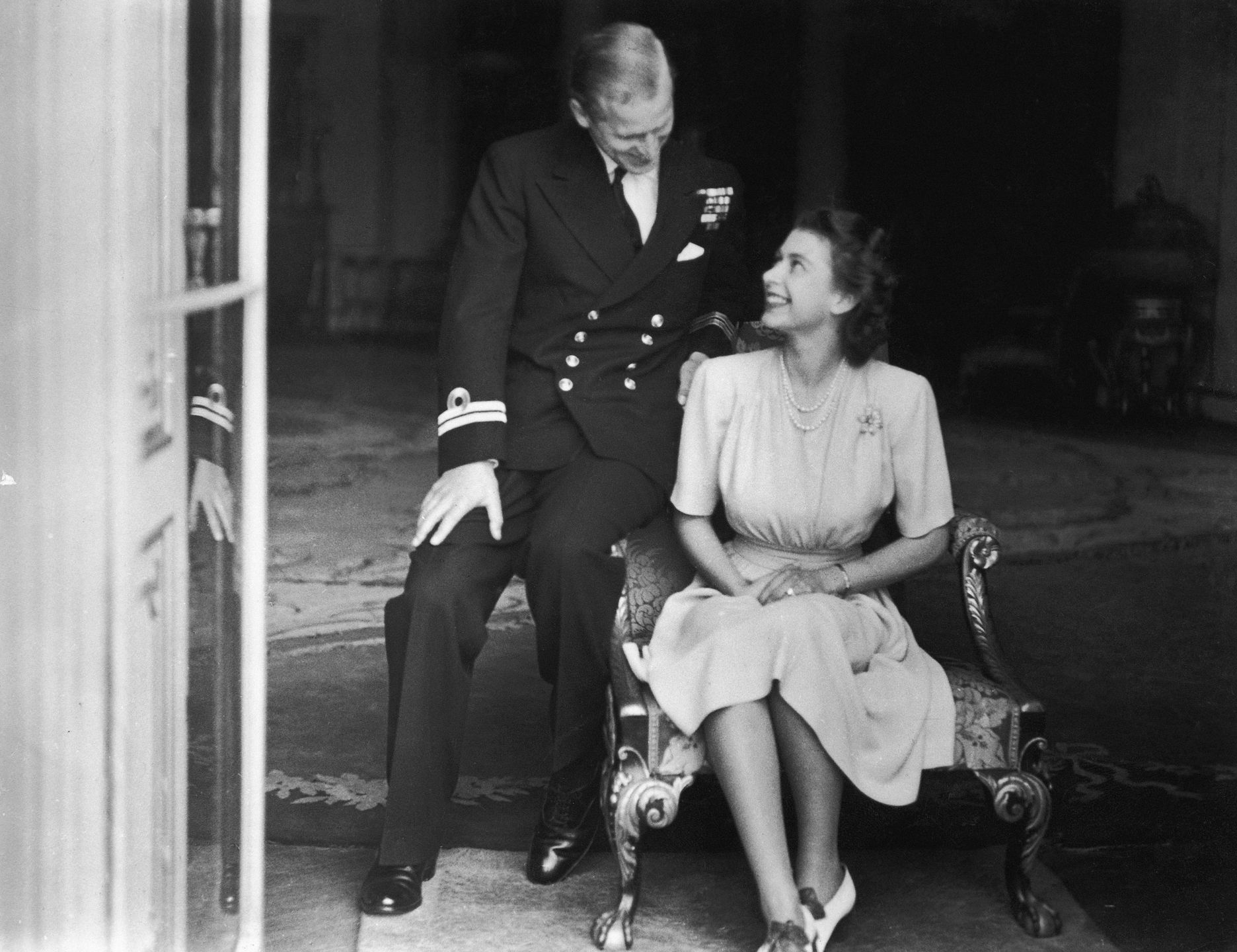 Królowa Elżbieta II i książę Filip