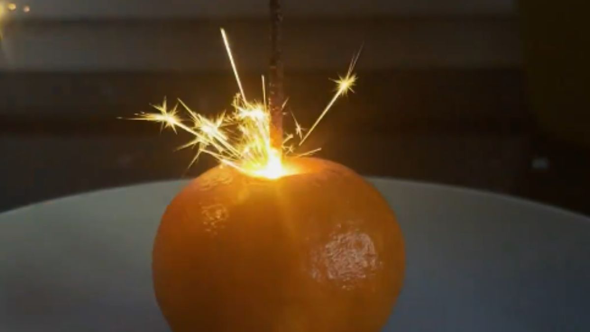 Świecące mandarynki