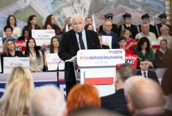 Kaczyński o 100 kłamstwach i konferencjach Glapińskiego