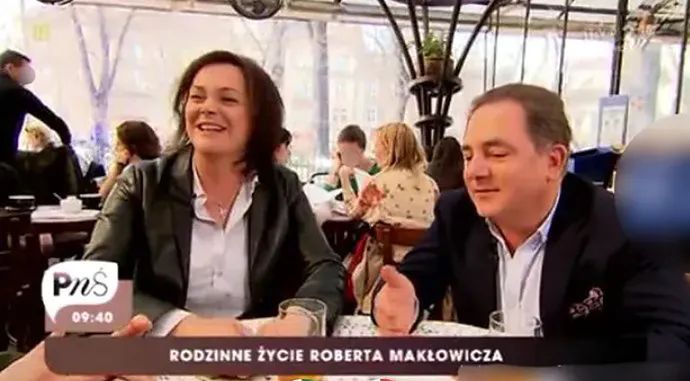 Robert Makłowicz z żoną Agnieszką w programie "Pytanie na śniadanie"