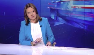 Złapał "Wiadomości" za rękę. TVP w kółko pokazuje to samo