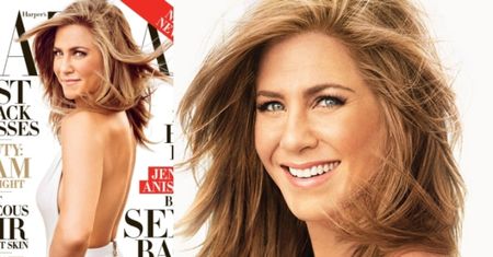 Zmarszczki Jennifer Aniston w "Harper's Bazaar"!